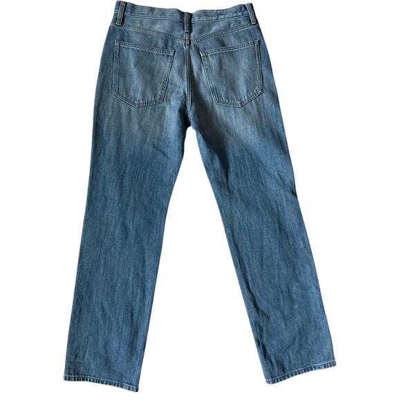 J.Crew '84 Slouchy Distressed Relaxed Fit Jeans Medium Blue Size 26 - Picture 4 of 9